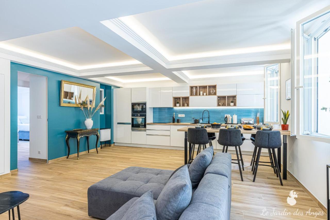 Appartamento Luxury 3 Bdr Garden & Parking - Angels' Garden Nizza Esterno foto