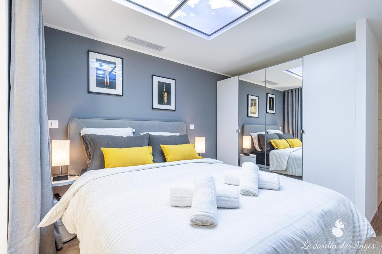 Appartamento Luxury 3 Bdr Garden & Parking - Angels' Garden Nizza Esterno foto