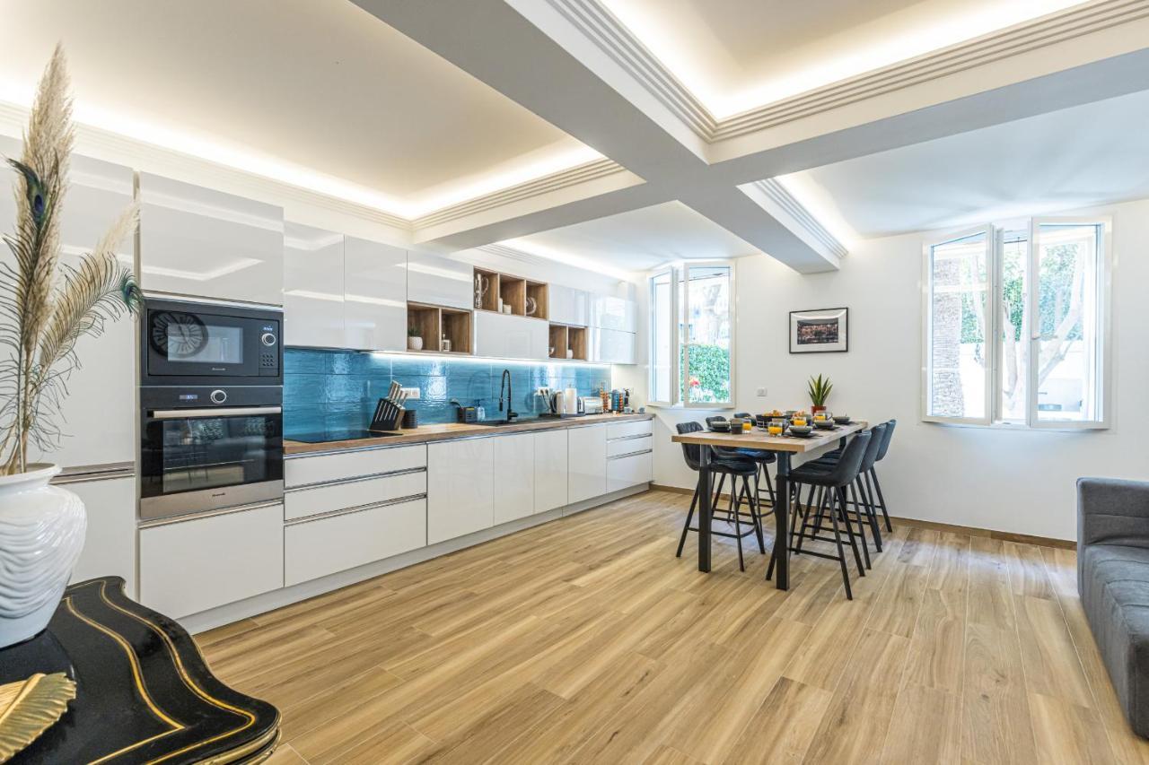 Appartamento Luxury 3 Bdr Garden & Parking - Angels' Garden Nizza Esterno foto