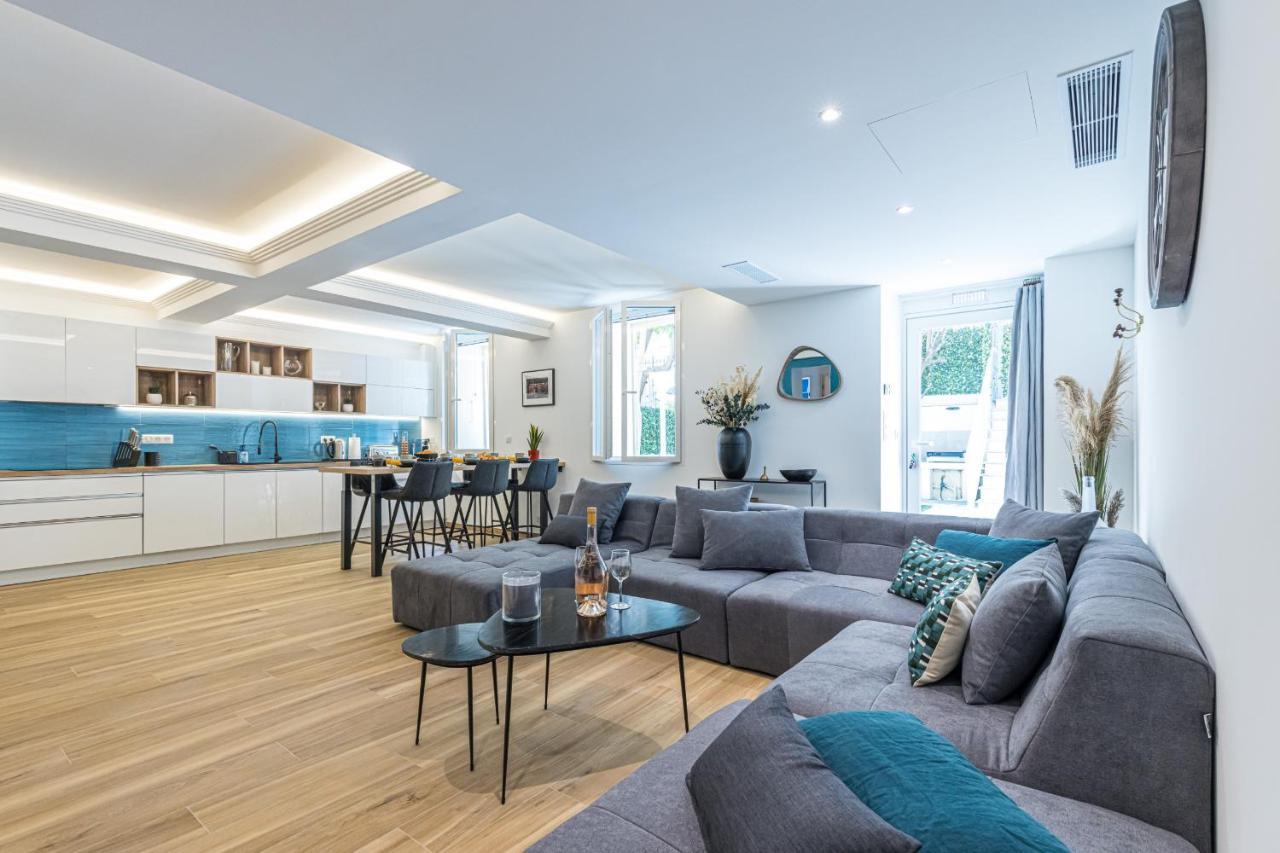 Appartamento Luxury 3 Bdr Garden & Parking - Angels' Garden Nizza Esterno foto