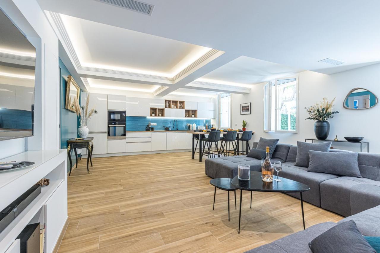 Appartamento Luxury 3 Bdr Garden & Parking - Angels' Garden Nizza Esterno foto