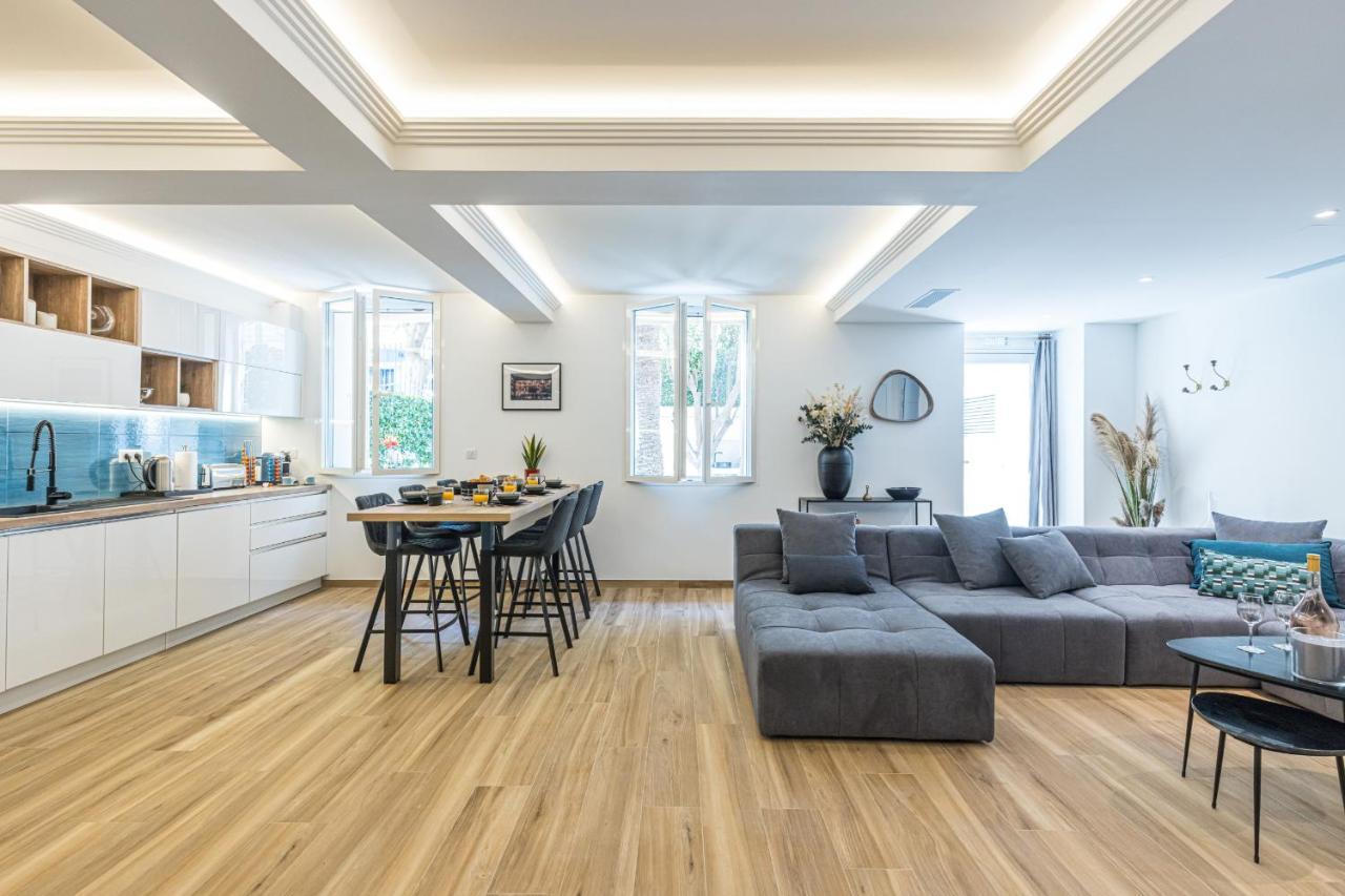 Appartamento Luxury 3 Bdr Garden & Parking - Angels' Garden Nizza Esterno foto