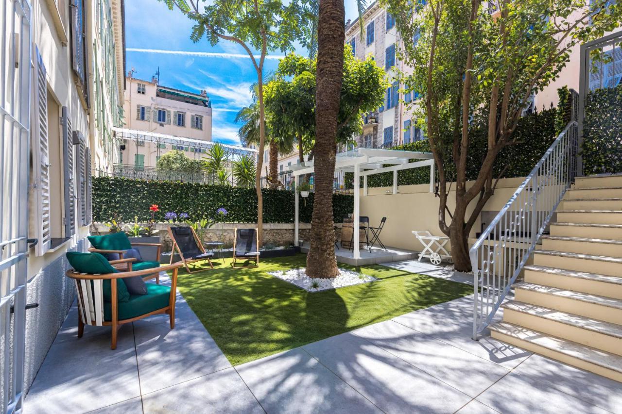 Appartamento Luxury 3 Bdr Garden & Parking - Angels' Garden Nizza Esterno foto